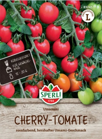 Umamini F1 (5 seminte) rosii cherry nedeterminate tip prunisoara, aroma intensa, culoare roz, Sperli