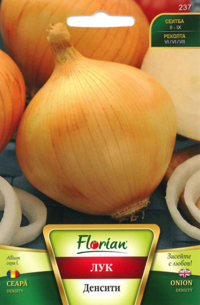 Ceapa DENSITY - 100 gr - Seminte de Ceapa Soi semitimpuriu si tardiv Florian Bulgaria