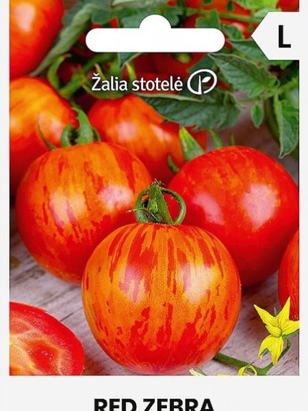Red Zebra F1 (10 seminte) rosii nedeterminate, atat delicioase, cat si foarte exotice, Seklos