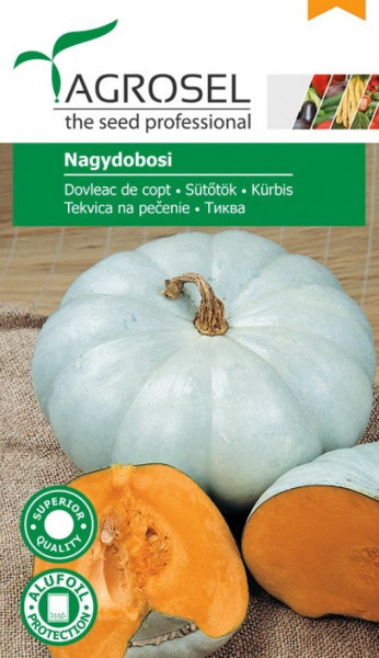 Nagydobosi (15 seminte) dovleac de copt forma rotunda, capacitate buna de pastrare, Agrosel