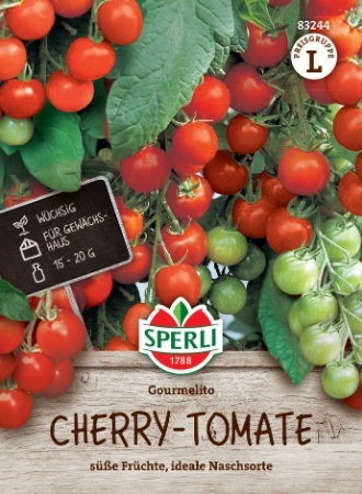 Gourmelito F1 (6 seminte) rosii cherry nedeterminate tip cireasa, randament ridicat, Sperli
