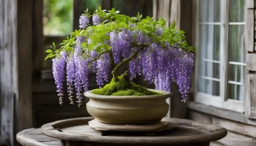 Bonsai Glicina Chinezeasca (4 seminte) Bonsai Blue Chinese Wisteria - Wisteria sinensis, planta cu flori spectaculoase, parfumate, Saflax - Img 6
