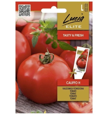 Califfo F1 (10 seminte) tomate nedeterminate timpurii, fructe mari, grase, rezistente, Seklos - Img 2