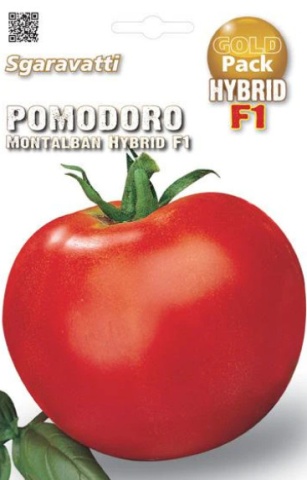 Montalban F1 (100 seminte) de rosii de culoare rosu intens, soi origine Italia, Sgaravatti