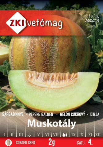 Muskotaly (35 seminte) de pepene galben soi cu aroma deosebita, ZKI