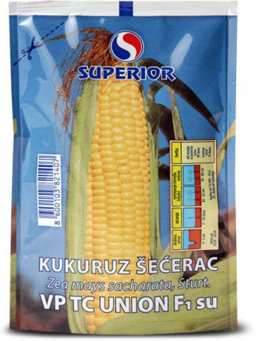 Union F1 (1 kg) seminte de porumb extrem de dulce, hibrid excelent, Superior Serbia - Img 2