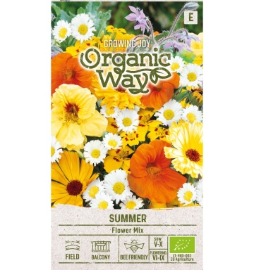 Flower Mix Summer BIO (500 seminte) amestec flori de vara anuale BIO, pentru gradini si ghivece, Seklos - Img 3