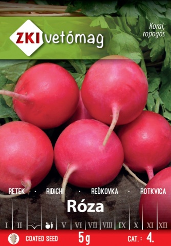 Ridichi Roza (450 seminte) radacini mari, rotunde, ZKI