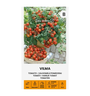 Vilma (50 seminte) rosii cherry, determinate, randament ridicat, Seklos