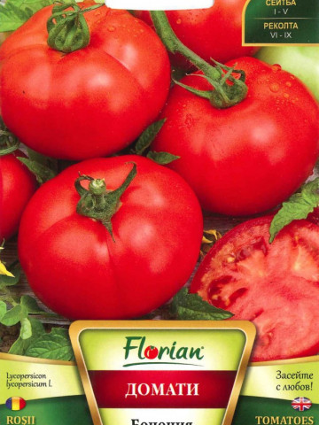 Bononia - 50 gr - Seminte de Tomate pentru camp Soi determinat semitimpuriu de la Florian Bulgaria - Img 1
