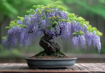 Bonsai Glicina Chinezeasca (4 seminte) Bonsai Blue Chinese Wisteria - Wisteria sinensis, planta cu flori spectaculoase, parfumate, Saflax - Img 8