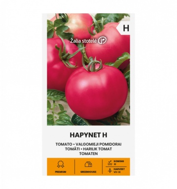 Hapynet F1 (10 seminte) rosii hibrid determinat, fructe carnoase, delicioase, de tip zmeura, Seklos - Img 3