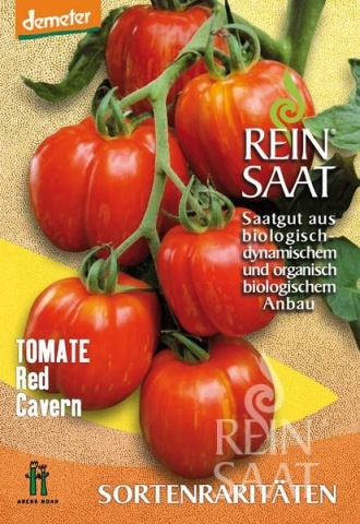 Red Cavern BIO (30 seminte) tomate striate rosu cu galben, carnoase, aromate, ReinSaat - Img 5