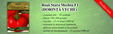 Stara Mechta F1 - Dorinta Veche (100 seminte) tomate semitimpurii crestere nedeterminata, carnoase, gustoase, Florian - Img 2