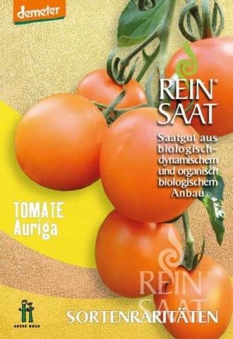 Auriga BIO (30 seminte) tomate portocalii rotunde, gust dulce, ReinSaat - Img 4