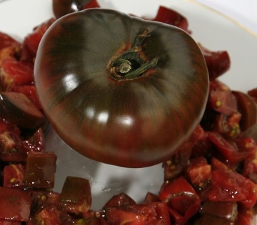 Negre de Tula (Black from Tula) 300 seminte Tomate Negre de Tula Nedeterminate Mari Extratimpurii Soi Deosebit de Gustos - Img 3