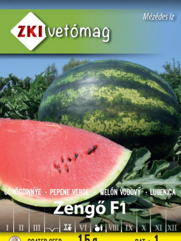 Zengo F1 (35 seminte) de pepene verde tip crimson miezul este compact si gustos, ZKI - Img 1