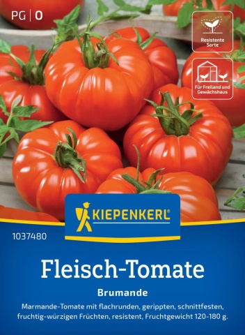 Brumande F1 (7 seminte) rosii de tip Marmande, Kiepenkerl