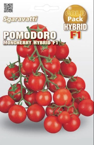 Moncherry F1 (150 seminte) de rosii tip cherry cireasa de 15-20 gr, origine Italia, Sgaravatti - Img 2