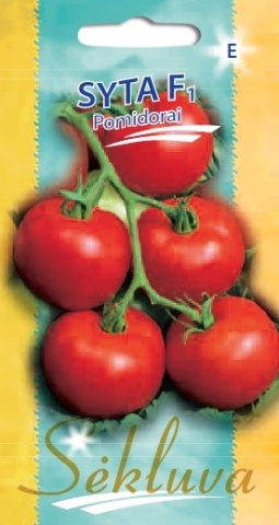 Syta F1 (10 seminte) tomate mari semi-timpurii, rezistente la crapare, hibrid frantuzesc, Sekluva - Img 2
