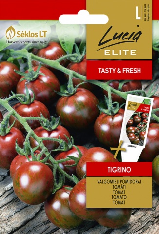 Tigrino (20 seminte) rosii de tip cherry "Tiger", soi nedeterminat timpuriu, Seklos