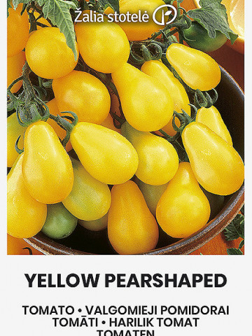 Yellow Pearshaped (120 seminte) de rosii galbene prunisoare tip cherry, Seklos - Img 2