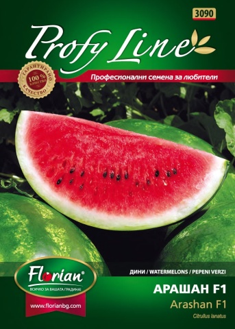 Arashan F1 (10 seminte) pepene verde hibrid semitimpuriu cu miez dulce, productie mare, Syngenta & Florian