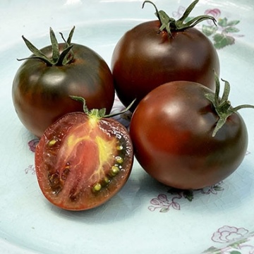 Black Prince (60 seminte) tomate negre mahon inchis, soi stravechi, PlantiCo - Img 2