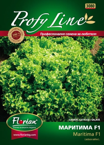 Maritima F1 (50 seminte) salata batavia verde inchis, pentru toata perioada anului, Enza Zaden & Florian