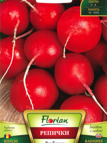 Ridichi Preferate (10 gr) Seminte de Ridichi Soi semitimpuriu Florian - Img 1
