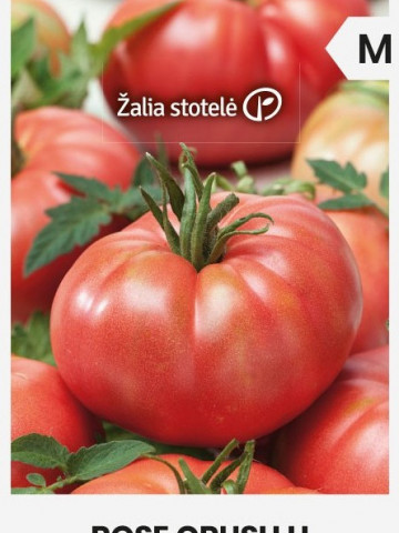 Rose Crush F1 (7 seminte) rosii roze de tip Beefsteak, usor turtite, echilibru de dulceata remarcabil, Seklos - Img 2
