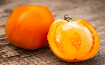 Orange Queen (60 seminte) tomate tardive nedeterminate, portocalii, stralucitoare, Sekluva - Img 2