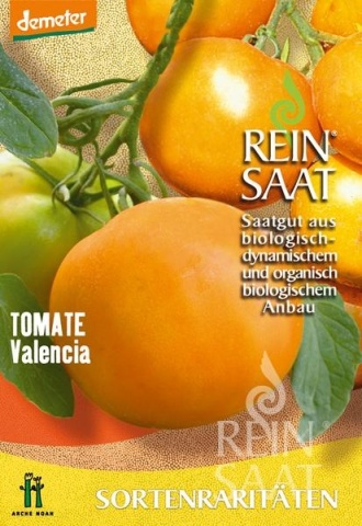 Valencia BIO (30 seminte) tomate galben-portocalii, dulci, suculente, ReinSaat - Img 3