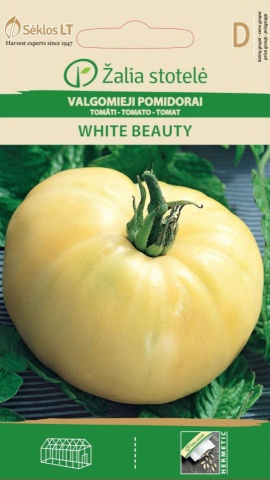 White Beauty (30 seminte) rosii mari albe-crem, semitimpurii nedeterminate, Seklos - Img 2
