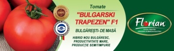 Rosii Bulgarski Trapezen F1 (1000 seminte) tomate gust placut, tari, nedeterminate timpurii, Florian - Img 5