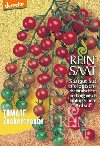 Zuckertraube BIO (30 seminte) tomate cherry tip Cocktail, dulci-aromater, ReinSaat - Img 3
