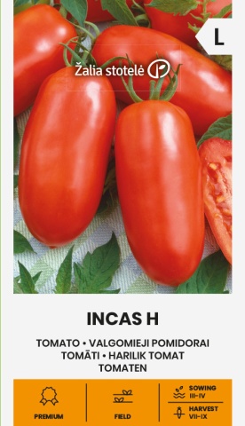 Incas F1 (15 seminte) rosii timpurii determinate tip prunisoara, Seklos