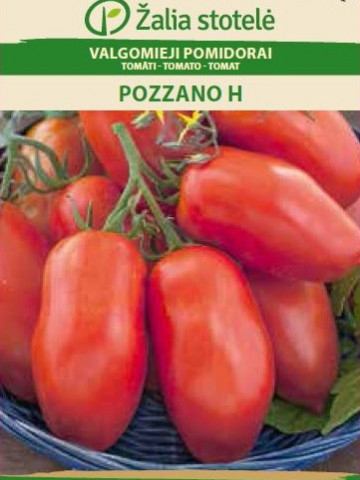 Pozzano F1 (7 seminte) de rosii tip San Marzano semi-timpurii, fructe alungite, tari, carnoase, foarte gustoase, Seklos - Img 3
