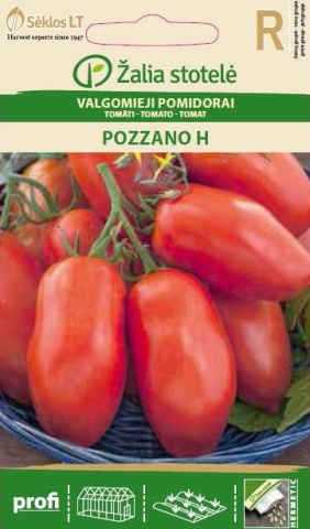 Pozzano F1 (7 seminte) rosii tip San Marzano semitimpurii, fructe alungite, tari, carnoase, foarte gustoase, Seklos - Img 3