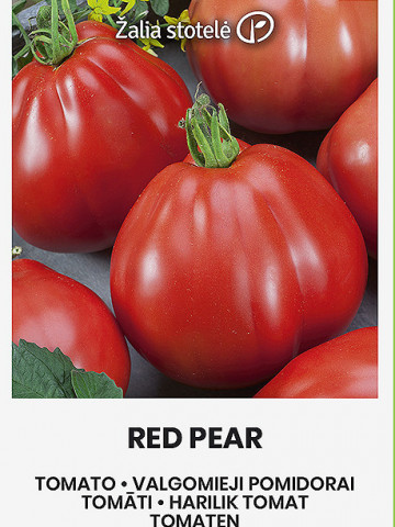 Red Pear (60 seminte) de rosii in forma de para, carnoase si gustoase, Seklos - Img 5