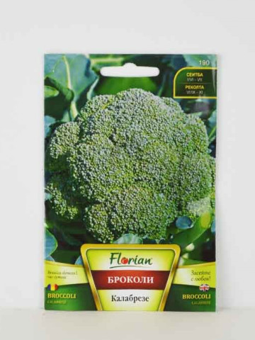 Broccoli Calabrese (2 gr) Seminte de Broccoli Semitimpurii Calabrese, Florin - Img 2
