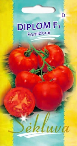 Diplom F1 (10 seminte) tomate extratimpurii nedeterminate, hibrid nemtesc, Sekluva - Img 2