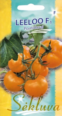 Leeloo F1 (6 seminte) tomate portocalii aromate, carnoase, semitimpurii nedeterminate, Sekluva - Img 2