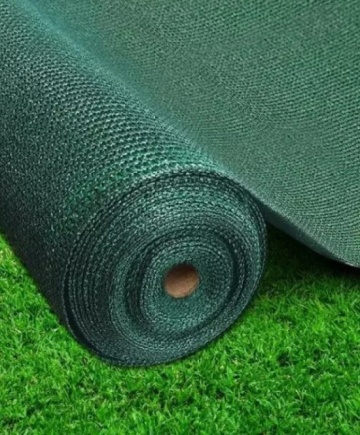 Plasa de Umbrire verde 40% HDPE (9 x 100 m) cu margini intărite si ochiuri de prindere, Lucky Agro