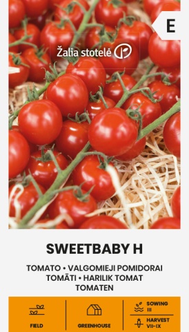 Sweetbaby F1 (30 seminte) rosii cherry timpurii nedeterminate, aroma dulce delicioasa, Seklos