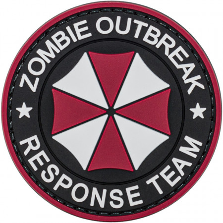 3D PVC Patch Zombie Outbreak Umbrella GFC Tactical
