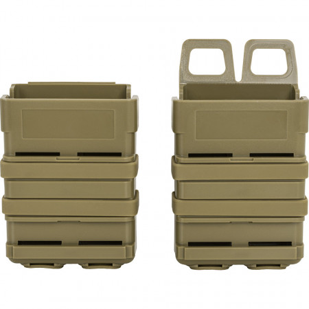 Set of 2 Mag Pouches OPEN III (M) 5.56 Tan Primal Gear