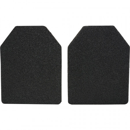 Set of 2 Foam Ballistic Plates Black Mil-Tec