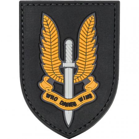 3D PVC Patch Who Dares Wins Color GFC Tactical