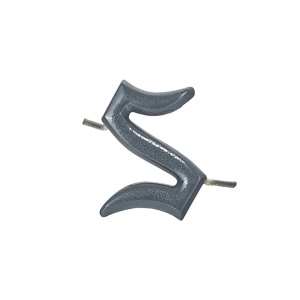 Military Badge OFFIZIERSSCHULER in grey color GDR - Military Surplus